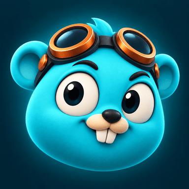 GopherForge gopher with copper goggles