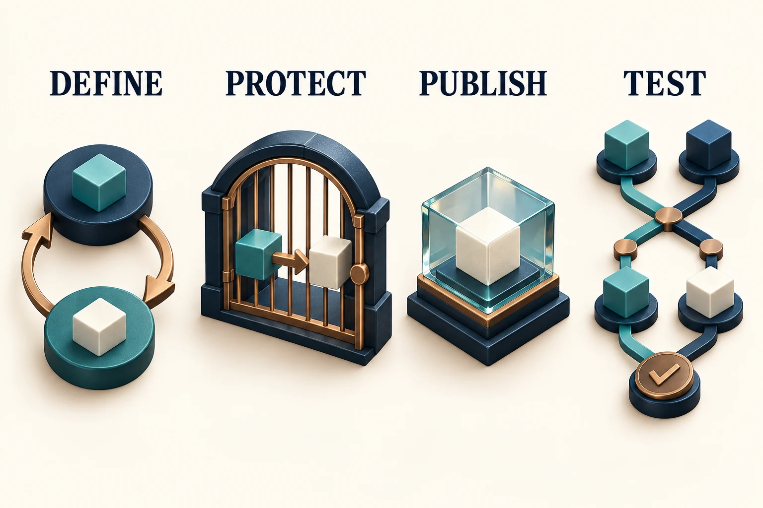 Define, protect, publish and test: identify an invariant, protect its complete transition, publish owned state and test competing operations.