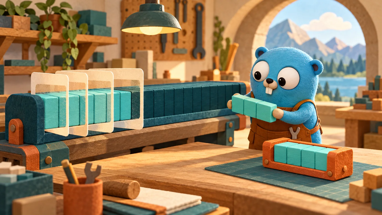 A closer look at the workflow: a tiny view can retain a large allocation